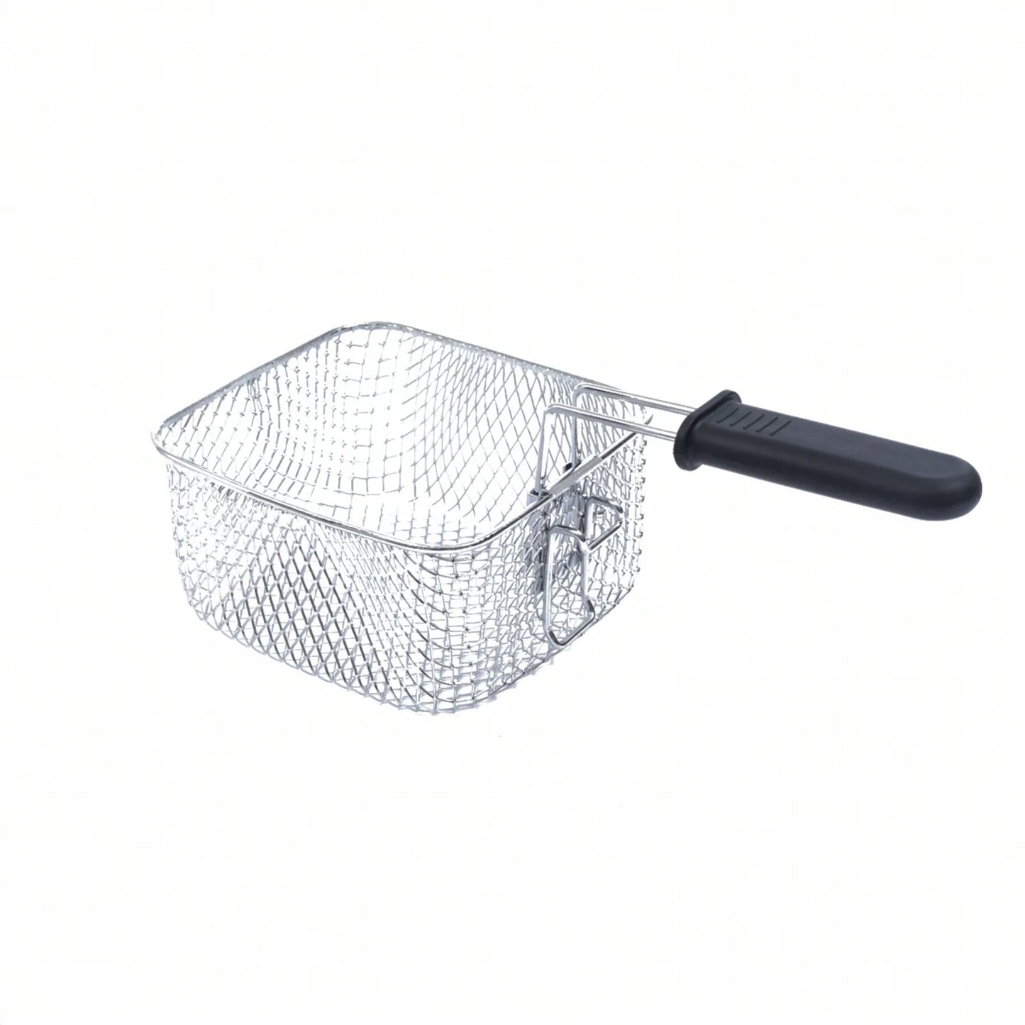 110V Electric Deep Fryer With Basket Small Fryer Stainless Steel Fish Fryer 1KW 2.5L
