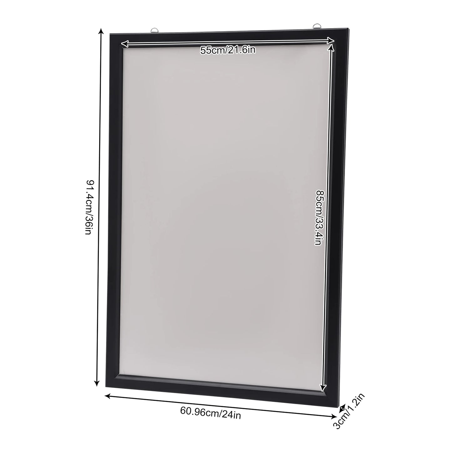 24"x36" Advertising Frame Store Wall Mount LED Light Box Movie Poster Display US