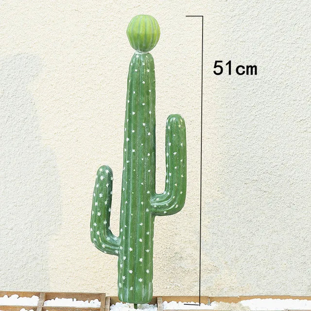 38-43CM Artificial Cactus Plants House Decoration Tropical Fake Succulent Greening Hotel Garden Party Home Decor Accessories